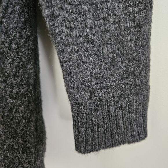 CAbi Womens Tunic Sweater Dress size Small Gray Cowl Neck Long Sleeve - Picture 4 of 7